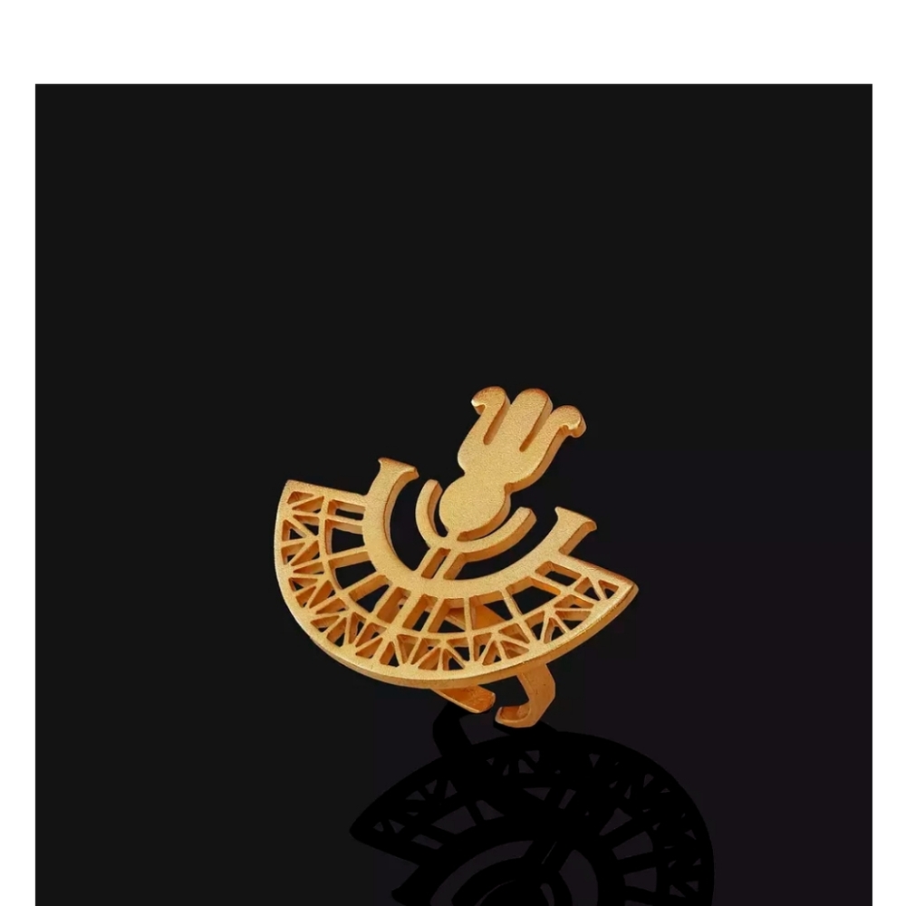 Handmade Lotus Ring